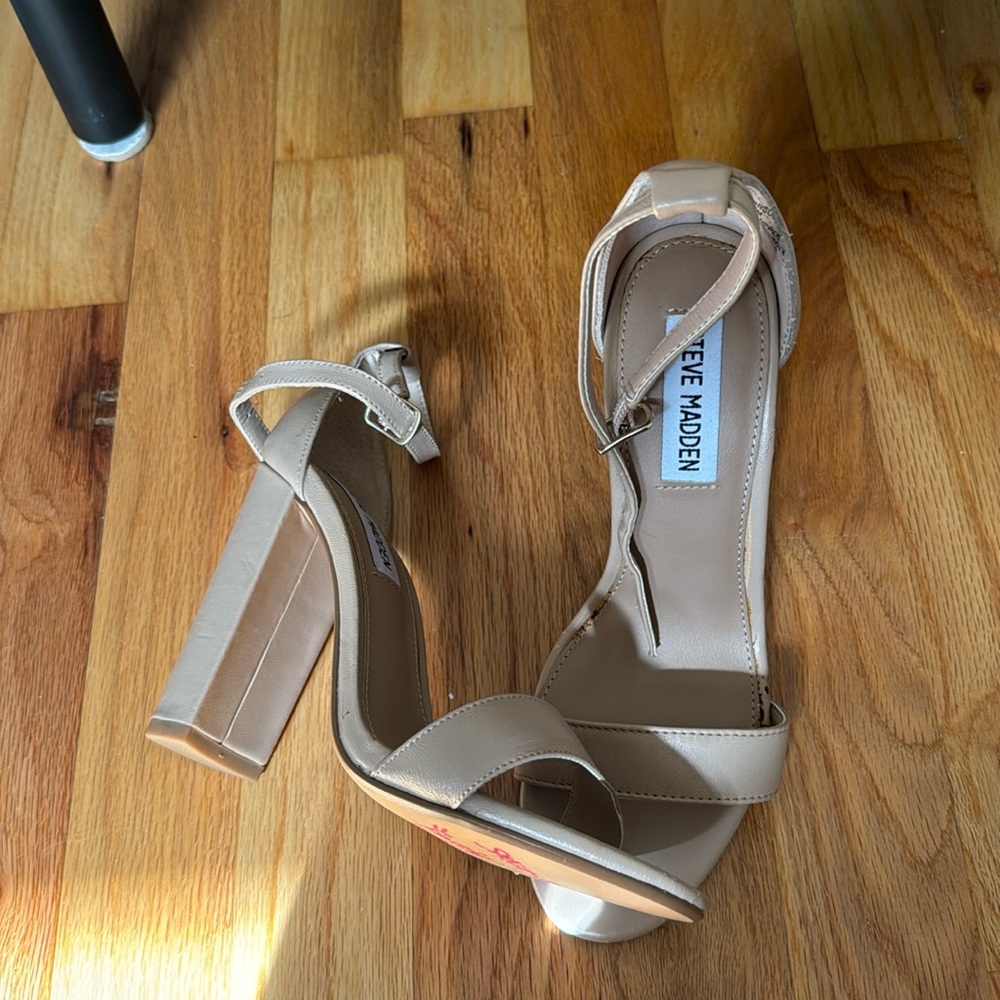 Steve Madden Carrson Block Heel Size 6. - image 1